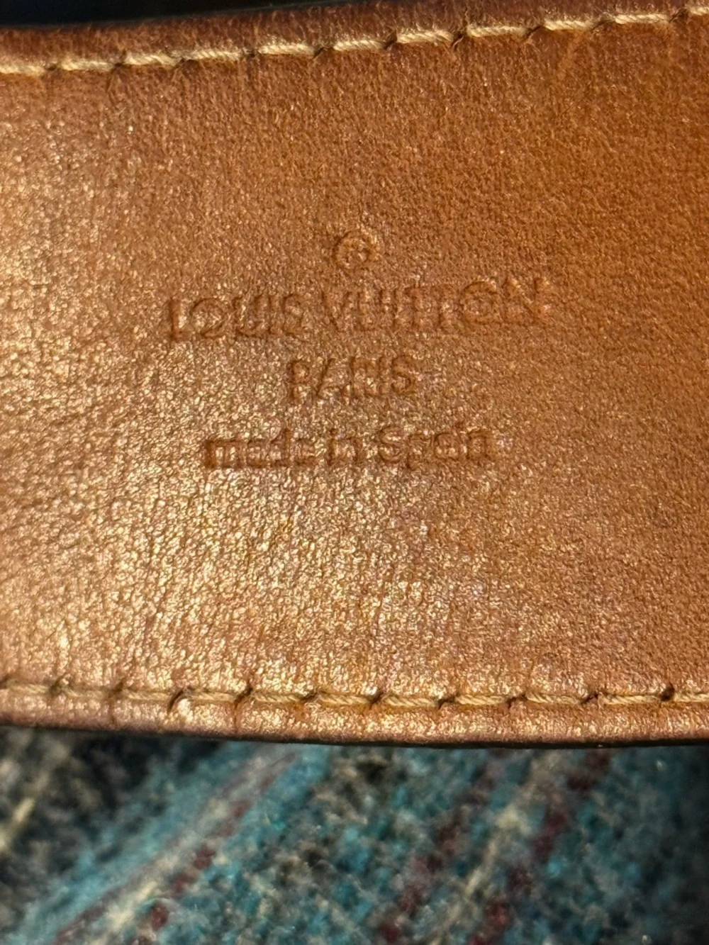 Ladies Louis Vuitton leather belt! - Picture 5 of 10